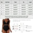 thumbnail image 4 of adviicd Women Swimsuits One Piece Swimsuit Womens Block Print Crossback Athletic Modest Bikini Black,S, 4 of 5