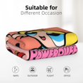 thumbnail image 4 of The Powerpuff Girls Blanket Anti-Pilling Flannel 32"X48" Super Soft Plush Air Condition Quilt Fluffy Warm Cozy Decorative Blankets, 4 of 7
