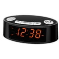 thumbnail image 1 of iTOMA Radio despertador AM/FM con alarma dual, temporizador de apagado y funciones de repetición, pantalla LED naranja, opción de atenuación de 4 niveles CKS3301U, 1 of 5