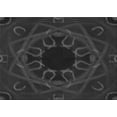 thumbnail image 1 of Ahgly Company Machine Washable Indoor Rectangle Transitional Midnight Gray Area Rugs, 2' x 4', 1 of 7