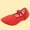 #268-Red, variant on Women's Dance Shoes - 1cm Heel, Leather Sole, Wide Sizes, Comfortable Slip-On Indoor Teacher Dance Shoes for Fall/Winter