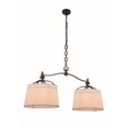 thumbnail image 1 of Elegant Lighting Cara 18" 2 Light Pendant Lamp in Bronze, 1 of 1