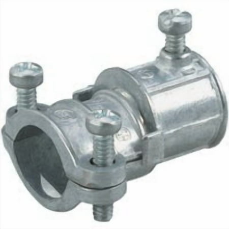 Halex Combination 1/2 In. to 1/2 In. Set Screw Conduit Coupling 91531