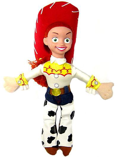 Disney Store Toy Story Jessie 11" Mini Bean Bag Plush Doll NEW with Tags 