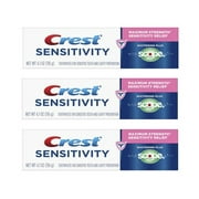 (3 pack) (3 Pack) Crest Sensitivity Plus Scope Whitening Sensitive Toothpaste, 4.1 oz