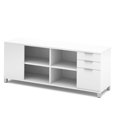 thumbnail image 1 of Bestar Pro-Linea Crédence avec trois tiroirs - Blanc, 1 of 3