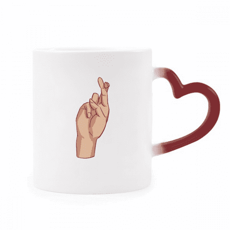 

Gesture Synthesis Trikeros Expression Heat Sensitive Mug Red Color Changing Stoneware Cup