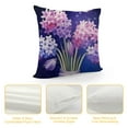 thumbnail image 4 of Nawypu Galactic Hyacinth Pillow Covers Ultra Soft Comfy Microfiber Decorative Square Throw Pillowcases For All Season Living Room Bed And Sofa Office Travel Sleeping Body Cushion Pillow Case, 4 of 5