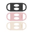 thumbnail image 4 of Dr. Brown's Wide-neck Baby Bottle Handles, 100% Silicone, Pink/Ecru/Black, 3-Pack, 4 of 18