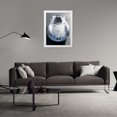 thumbnail image 3 of Stephen Chambers 19x24 White Modern Wood Framed Wall Art Titled - Porsche 718 Rsk 8, 3 of 6