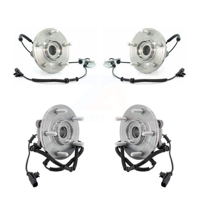 Kugel Front Rear Wheel Bearing & Hub Assembly Kit for Car Dodge Grand Caravan Chrysler Town Country Volkswagen Routan - Left Right Side (Driver Passenger) K70-101257