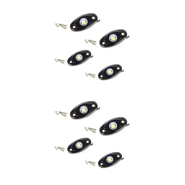 Riwesomey 4 Uds. De luces para chasis de coche LED resistente al agua alto brillo