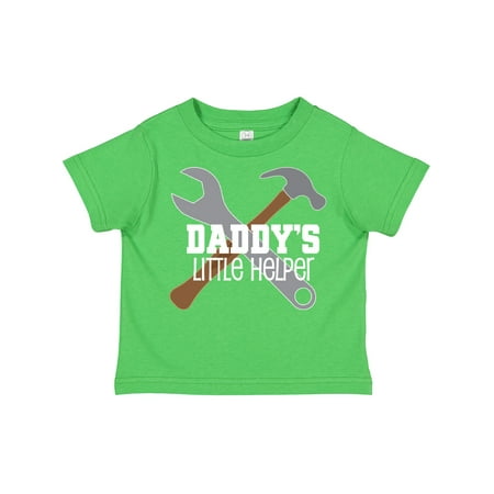 

Inktastic Daddy s Little Helper Tool Set Gift Toddler Boy Girl T-Shirt