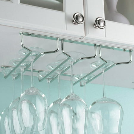 Mind Reader Rail Under Cabinet Wine Gl Stemware Rack Holder Mind Reader Rail Under Cabinet Wine Gl Stemware Rack Holder