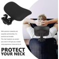thumbnail image 3 of Lishi Appui-Tête Ergonomique pour Chaise de Bureau - Hauteur et Angle Réglables, 3 of 5