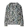 thumbnail image 6 of Mercatoo Trendy Hoodies for Teen Girls Flowers Graphic 𝐇ooded Sweatshirts Gradient Long Sleeve Fall Winter Oversized Hoodie, 6 of 7