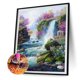 thumbnail image 3 of Cuadros Decorativos Cascada de pintura de diamante 5D DIY decoración redonda completa JShteea Nuevos Originales, 3 of 9