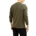 thumbnail image 3 of U.S. Polo Assn. Men's Cotton Crewneck Tee with Long Sleeves, Sizes S-XL, 3 of 4