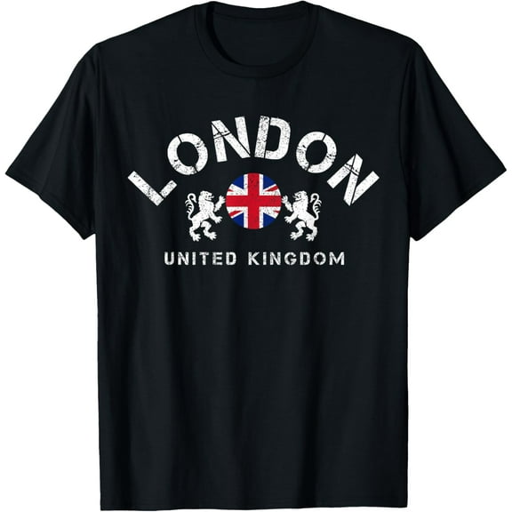 t-shirt London UK United Kingdom Union Jack England Souvenir Gift T-Shirt.