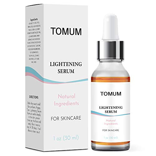 TOMUM Dark Spot Corrector Serum w/Kojic Acid, Lactic Acid, Retinol & Silk Amino Acid for Face & Body 1oz