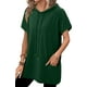 thumbnail image 4 of Vestido tipo sudadera con capucha KISSMODA Mujer Verano Verde Oscuro S, 4 of 5