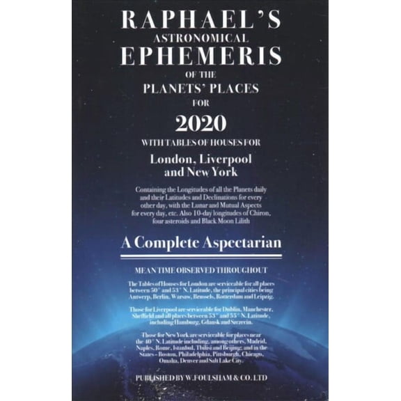Raphael'S Ephemeris 2020