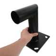 thumbnail image 3 of HEANUJJ Solar Street Light Pole Outdoor Galvanized Steel Black with Simple Design 1Pcs, 3 of 8