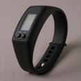 thumbnail image 1 of NIYANGLE Walking Steps Counter Pedometer Bracelet PU Random Key Color 1Set, 1 of 7