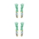 thumbnail image 4 of Guantes impermeables de látex Yuarrent Herramienta de limpieza para fregar platos 2piezas, 4 of 6
