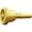1G, variant on Bach Large Shank Tenor and Bass Trombone Mouthpiece 6-1/2A, Gold-Plated