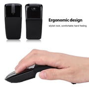 Wireless Arc Mouse With Touch Control, Stylish, Ergonomic Design, Perfect For Home Office