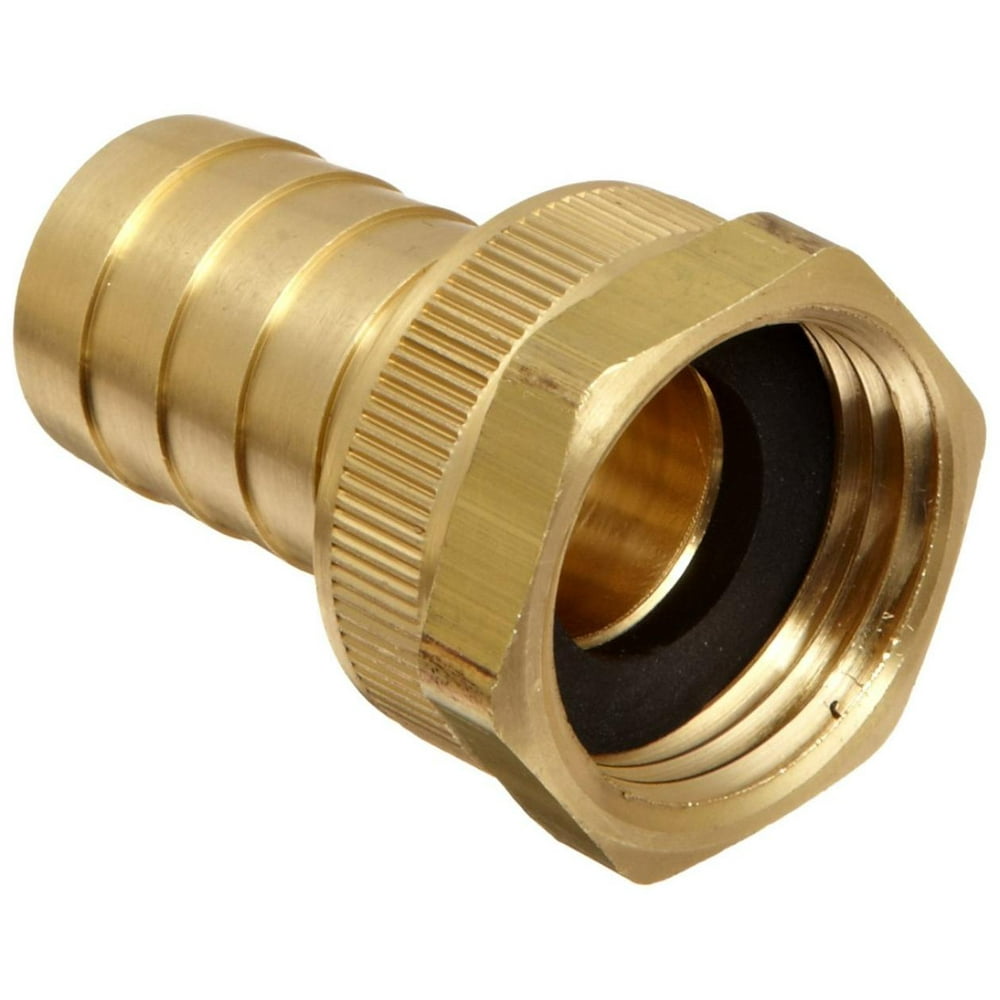 bcf76-brass-hose-fitting-machined-coupling-with-swivel-nut-3-4-ght