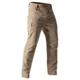 thumbnail image 7 of Black Cargo Pants Men Breathable Work Pants For Men Men's Stretch Tactical Pants, Breathable Ripstop Cargo Pants, Outdoor Lightweight Work Hiking Pants, 7 of 7