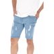 thumbnail image 4 of Bermuda De Mezclilla Para Hombre Slim Short De Moda Casual, 4 of 8