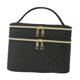 thumbnail image 2 of Case de almacenamiento de maquillaje portátil Organizador de cosmético Organizador de viajes Pollo de viaje Organizador de esmalizador de uñas Bolsos Negro, 2 of 8