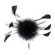 thumbnail image 1 of Broche de plumas con diseño de plumas, alfileres de solapa, accesorios de vestir hechos a mano, tocado para fiesta 19 centímetros, 1 of 9