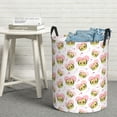 thumbnail image 5 of Goofa Avocado Lovers Printed Circular Hamper,Laundry Basket with Handles,Storage Baskets Foldable,Large Capacity Laundry Hamper-, 5 of 8