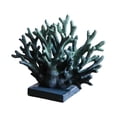 thumbnail image 2 of Centro de mesa con decoración de coral, pieza de , decoración rústica para el hogar, artesanía de resina para fotografía, mueble de TV, regalo de Púrpura, 2 of 2