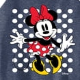 thumbnail image 3 of Disney - Mickey & Friends - Minnie Mouse - Polka Dots Everywhere - Juniors High Neck Tank Top, 3 of 5