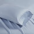 thumbnail image 3 of Comfort Classics Solid Washable Sateen 1500 Thread Count Pillowcases, King, Blue, 2-Pieces, 3 of 6