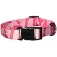 thumbnail image 2 of Casual Canine Camo Dog Collar - Pink, 2 of 3
