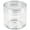 Clear, variant on Beauticom 3 Pieces 30G/30ML(1 Oz) Round Clear Plastic Container Jars with Flat Top Lid - 3 Jars