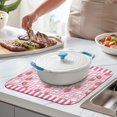 thumbnail image 2 of 2 Pcs Dish Drying Mat - 16 X 18 Inch Fruit Boho Absorbent Microfiber Kitchen Counter Mat – Quick-Dry Dish Rack Alternative, Gift for Home Cooks, Dish Drying Pad for Dishes, Cups, Pots & Pans, 2 of 6