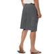 thumbnail image 3 of Pantalones cortos de verano para hombres INSPIRE CHIC para el Día del Padre, con cordón elástico en la cintura, sólidos, para la playa y la natación, 34 gris, 3 of 6