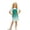 a-46Green15, variant on Girls Kids Adjustable Strap Bib Overall Skirt With Gradient Solid Color A Line Loose Fit For Daily Outdoor Activities Party Casual Summer Holiday Outings Lovely Skirts
