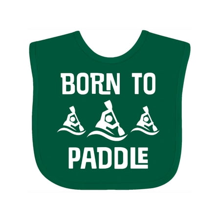 

Inktastic Kayaking Boating White Water Gift Baby Boy or Baby Girl Bib