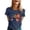 Z01-Dark Blue, variant on Womens 250 Anniversary Usa Shirt 250 Anniversary Usa Flag Independence Day Freedom T-Shirt Breathable Lightweight America Pullover Tee Tops