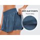 thumbnail image 5 of Shorts CRZ YOGA 2 en 1 con Falda Fluida y Corte de 7.5 cm, 5 of 6
