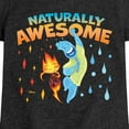 thumbnail image 3 of Elemental - Naturally Awesome - Toddler & Youth Girls Short Sleeve Graphic T-Shirt, 3 of 5