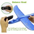 thumbnail image 3 of Juguete de avión para niños Comrade Planeador de arena para exteriores Planeador de aprox. 48 cm (azul), 3 of 5